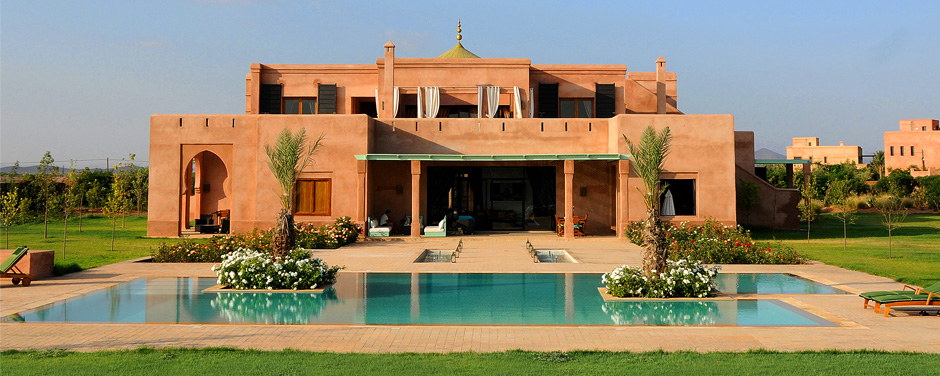 Building villa in Marrakech